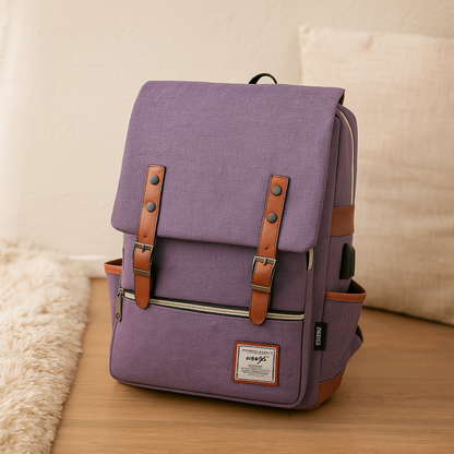 Robuuste Outdoor Rugzak met Laptopvak - Waterafstotend en Stijlvol