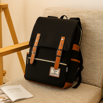 Robuuste Outdoor Rugzak met Laptopvak - Waterafstotend en Stijlvol