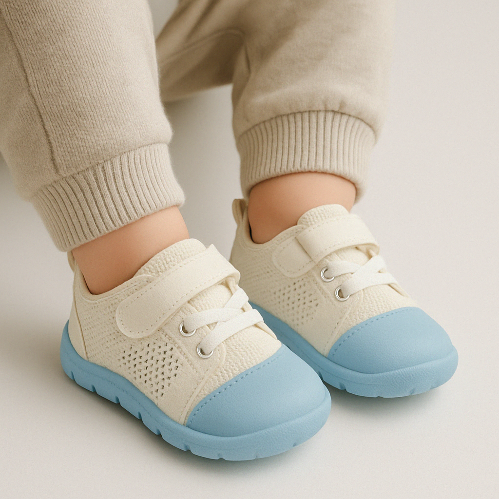 Ember Zachte Babyschoenen met Blotevoetengevoel