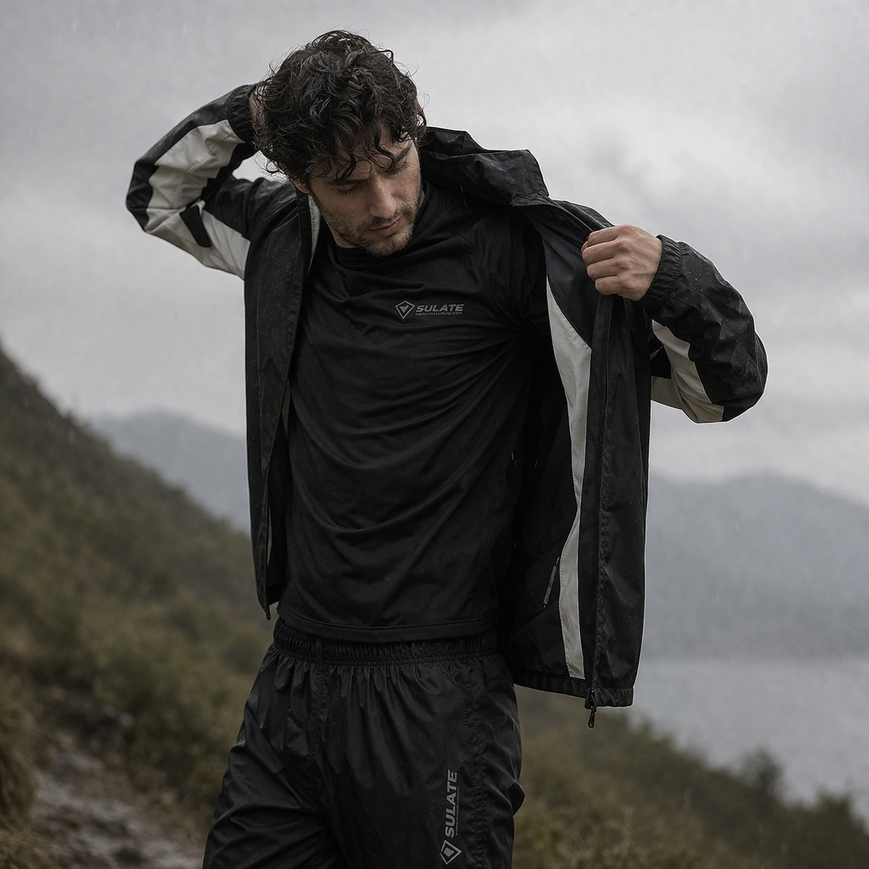 RegenPak StormShield – Waterdicht Windbestendig Fiets Regenpak