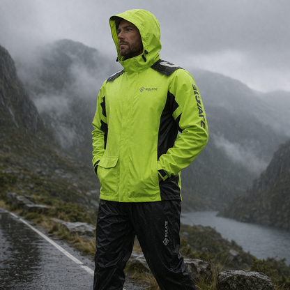 RegenPak StormShield – Waterdicht Windbestendig Fiets Regenpak