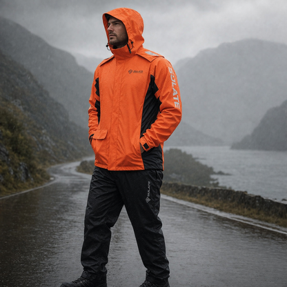 RegenPak StormShield – Waterdicht Windbestendig Fiets Regenpak