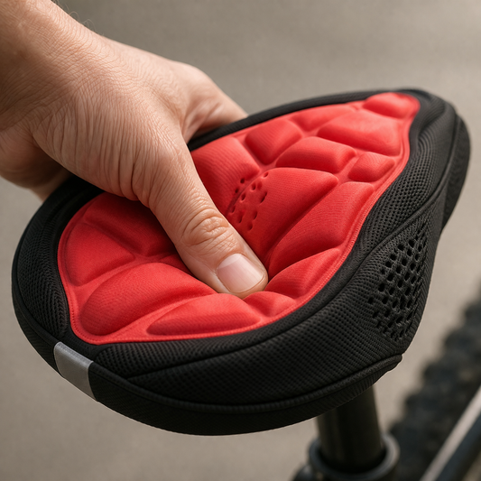 ZadelHoes ComfortGel – Dempende Fietszadel Hoes Ademend