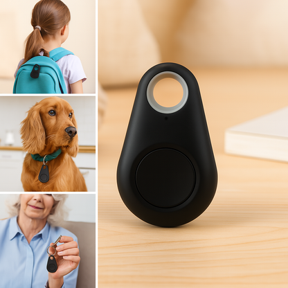 SafeFind Mini GPS Tracker – Realtime Volgen & SOS-functie voor Kinderen, Huisdieren & Waardevolle Spullen