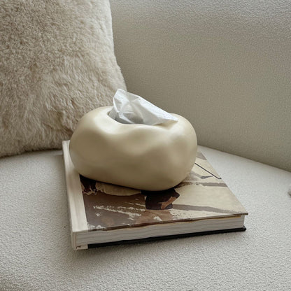 Design Tissuebox Keramiek Wolkvorm Modern en Decoratief