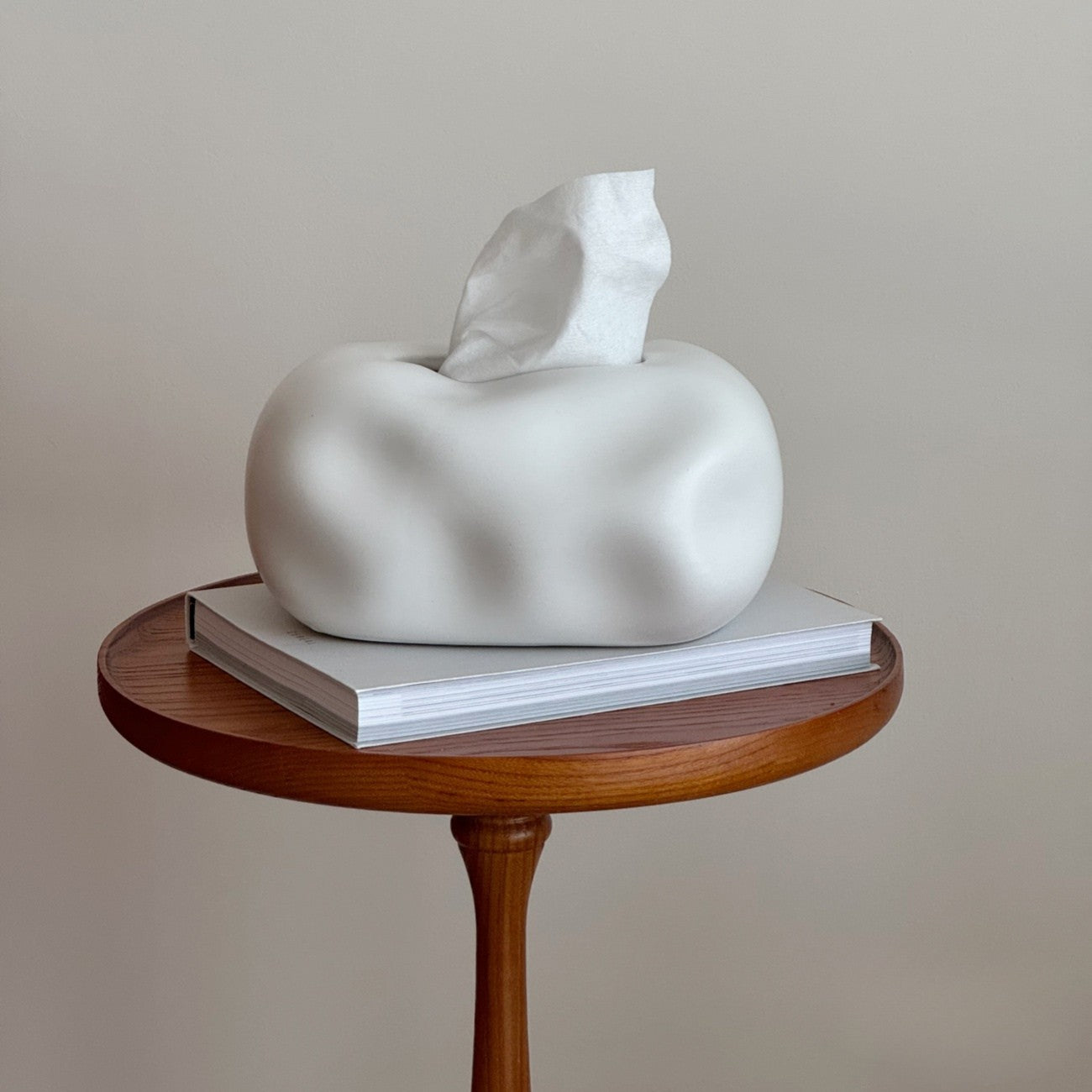 Design Tissuebox Keramiek Wolkvorm Modern en Decoratief