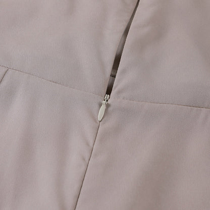 Lurela maxi jurk met elegante split – Comfortabele en stijlvolle pasvorm voor elke gelegenheid