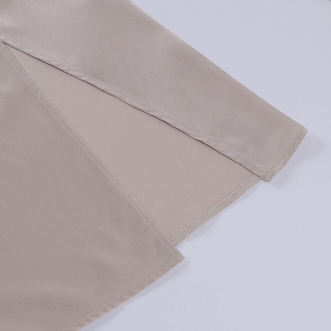 Lurela maxi jurk met elegante split – Comfortabele en stijlvolle pasvorm voor elke gelegenheid