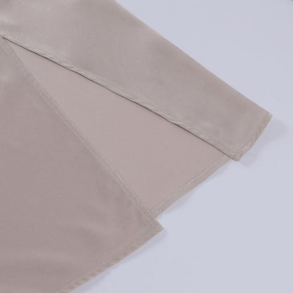 Lurela maxi jurk met elegante split – Comfortabele en stijlvolle pasvorm voor elke gelegenheid