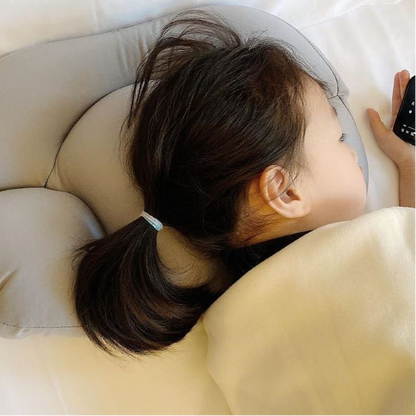 Slim Slaapkussen – Ergonomisch Microbolletjes Kussen voor Zij- en Rugslapers