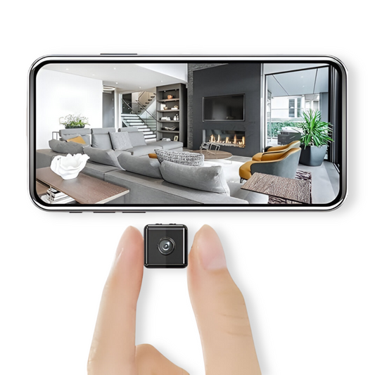 Vigilux Mini Beveiligingscamera – Draadloos, HD 1080P, Binnen/Buiten & App-bediening