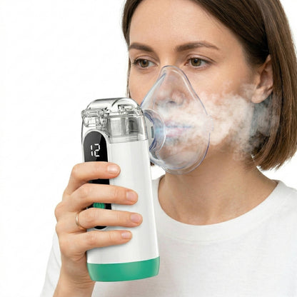 UltraMist Draagbare Vernevelaar - USB Oplaadbare Mist Inhalator met Stille Werking