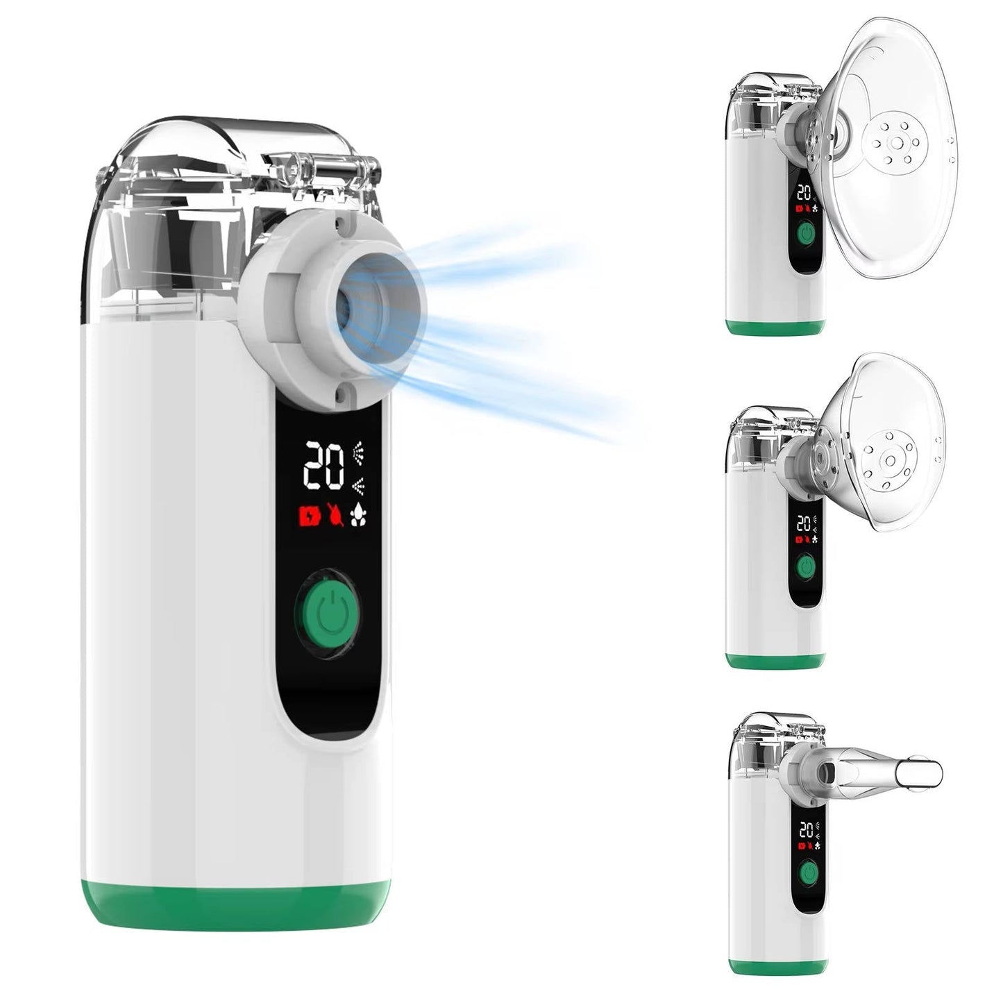UltraMist Draagbare Vernevelaar - USB Oplaadbare Mist Inhalator met Stille Werking