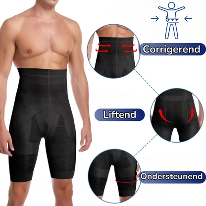 Compressie Broek - Ondersteuning Bovenbenen & Middel - Heren