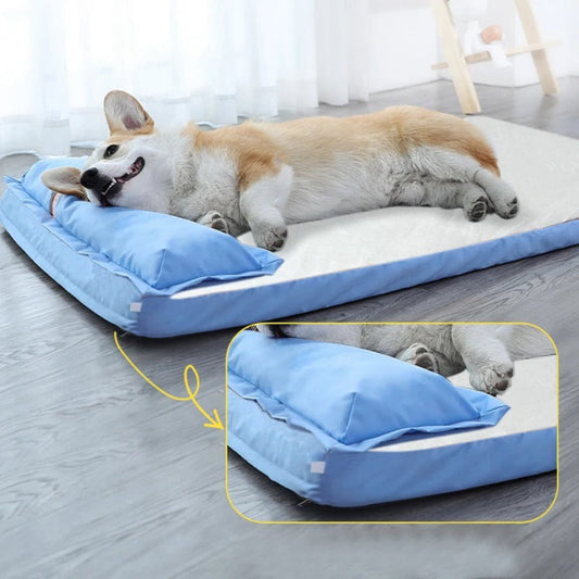 CooliPet – Koelend Orthopedisch Hondenbed met Ice-Touch en Gewrichtsondersteuning