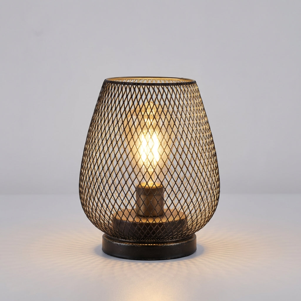 Draadloze mesh tafellampen set – warmwit LED sfeerverlichting