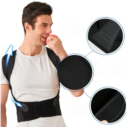 Houdingscorrector Brace voor Nek- en Rugondersteuning – Comfortabel & Discreet