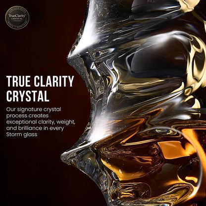 Golfstructuur Kristallen Whiskeyglas – Japanse Vakmanschap voor Optimale Grip en Smaakbeleving