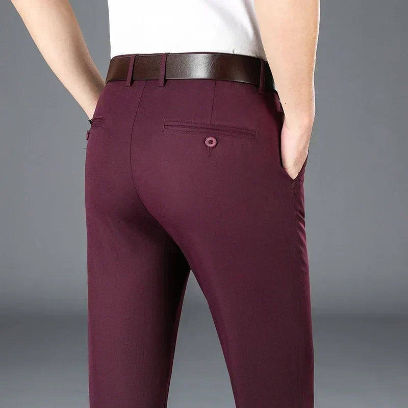 Moderne Slim-Fit Herenpantalon - Elegant en Comfortabel