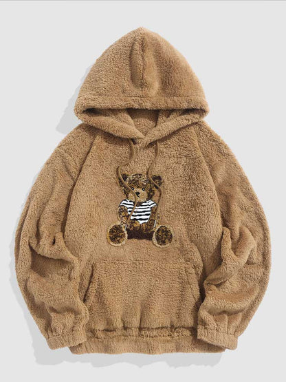 Dames comfortabele winter hoodie van spandex