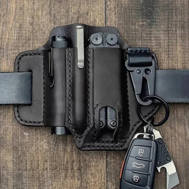 Lederen Riemhoes Veldkracht – Multifunctionele Tactische Bescherming