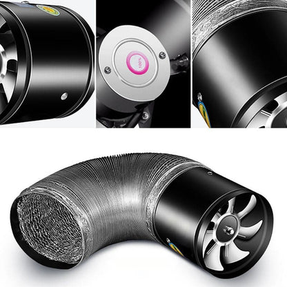 Delopi Krachtige en stille afzuigventilator