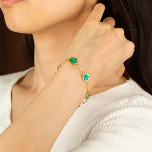 Delopi Valentina - Elegante Klaveren Armband