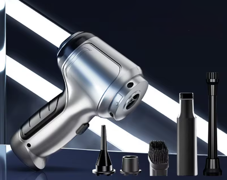 Krachtige Draadloze Mini-Stofzuiger – Lichtgewicht voor Auto en Thuis