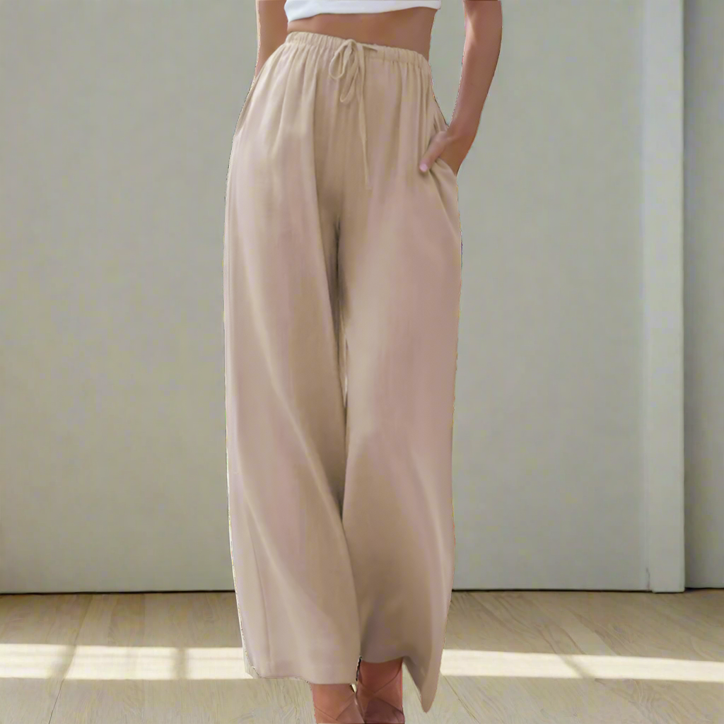 Veloura Wide Leg Damesbroek