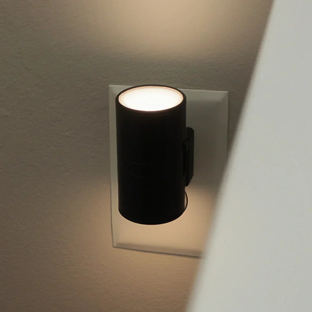 Dimbare Nachtlamp - Modern & Strak - Aanpasbare Helderheid, Stijlvol Design - Perfect voor Avondgebruik