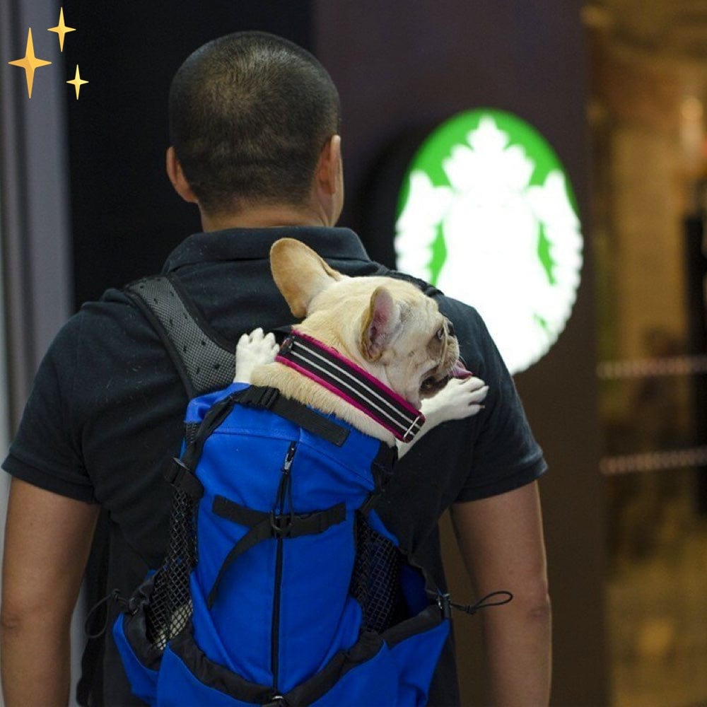 DoggiePack Hunderucksack met Pootvakjes voor comfortabel reizen met uw hond