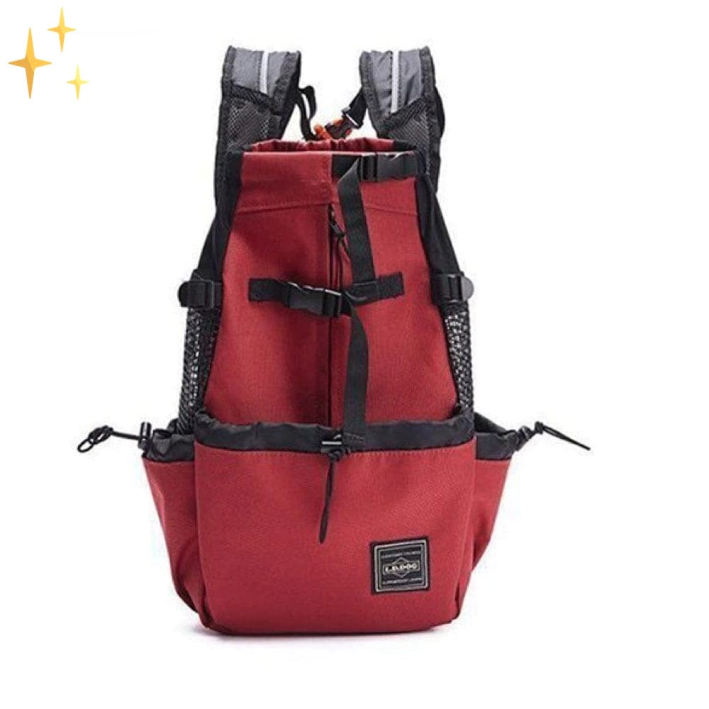 DoggiePack Hunderucksack met Pootvakjes voor comfortabel reizen met uw hond