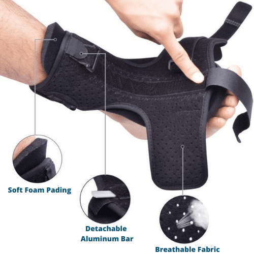 Dorsale Nachtspalk voor Plantenfasciitis en Achillespeesontsteking