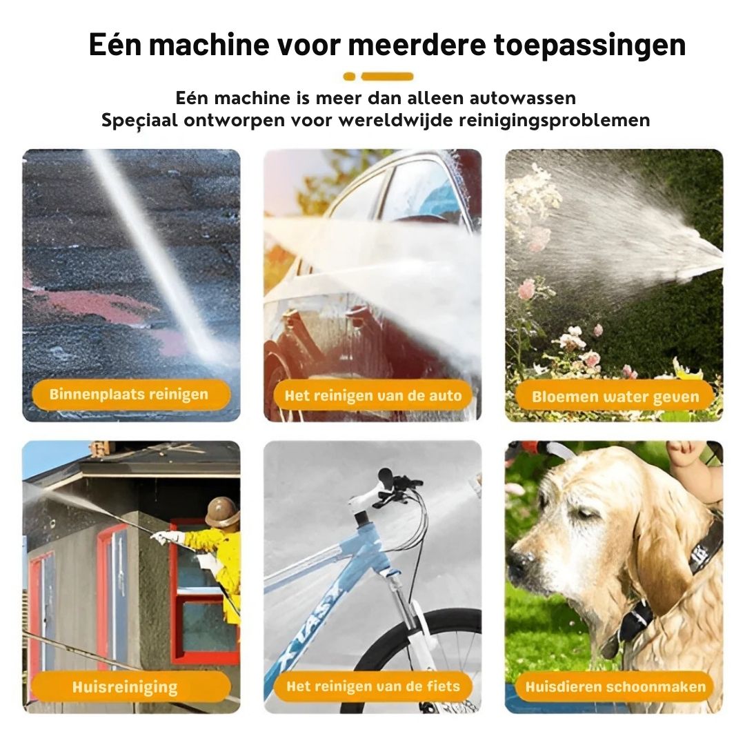Draadloze Hoge Druk Auto Wassen