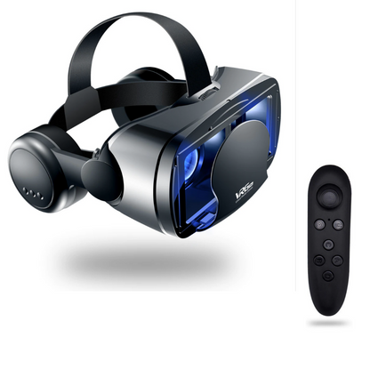 Smartphone VR Headset met Geïntegreerde Koptelefoon en Verstelbare Lensen