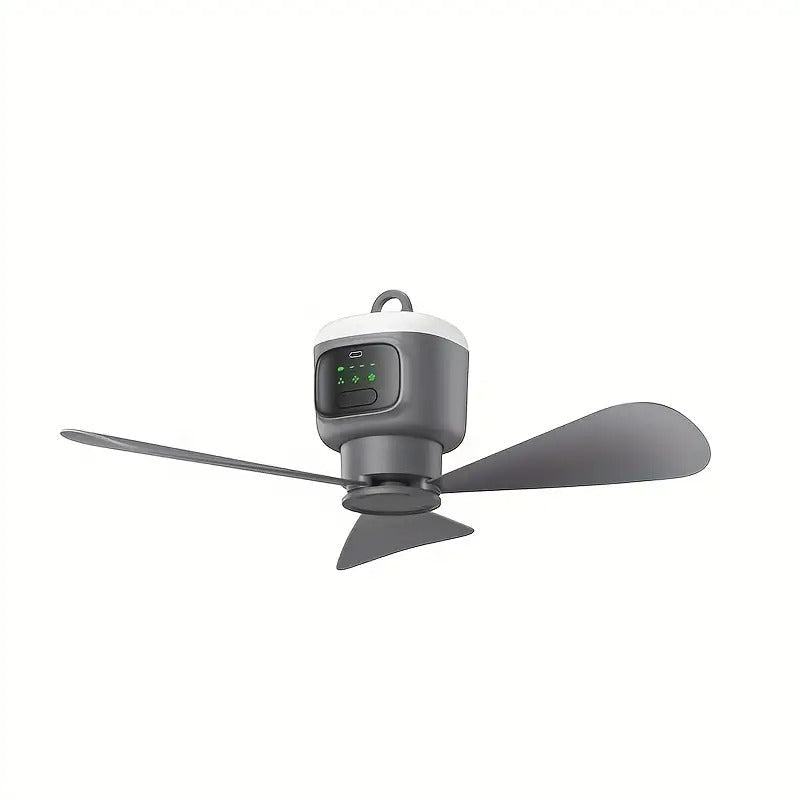 Draadloze Plafondventilator – Comfort en Gemak met USB-C Oplaadbare Accu