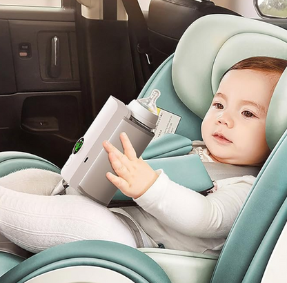 Draagbare Fleswarmer | 6 Niveaus Babyfles Isolatie Verstelbare Temperatuurregeling voor Baby's en Peuters