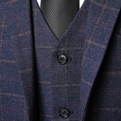 Drie-Delig Pak | Elegantie Geïnspireerd door Peaky Blinders