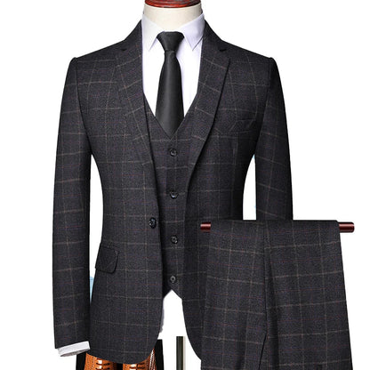 Drie-Delig Pak | Elegantie Geïnspireerd door Peaky Blinders