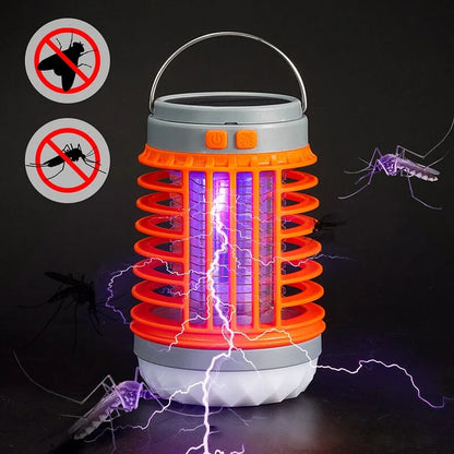 EcoGuard Muggenbestrijdingslamp | Zonne-energie UV muggenverdelger voor thuis en buiten