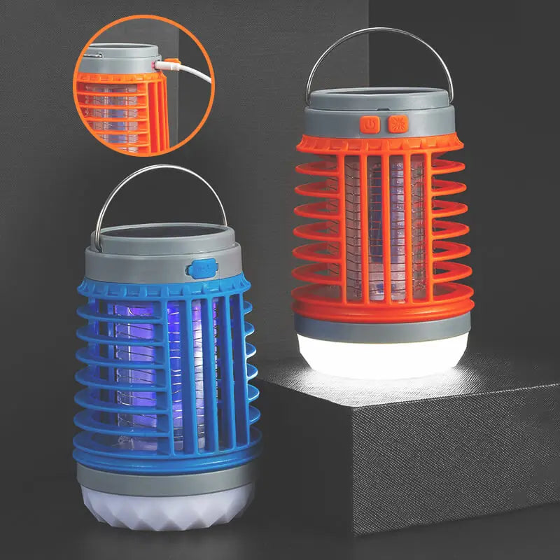 EcoGuard Muggenbestrijdingslamp | Zonne-energie UV muggenverdelger voor thuis en buiten