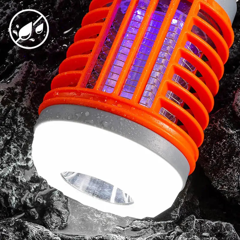 EcoGuard Muggenbestrijdingslamp | Zonne-energie UV muggenverdelger voor thuis en buiten