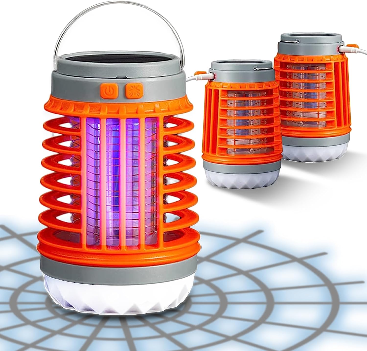 EcoGuard Muggenbestrijdingslamp | Zonne-energie UV muggenverdelger voor thuis en buiten