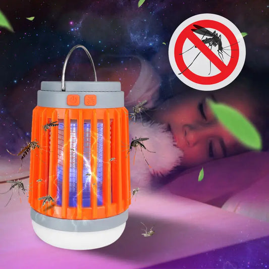 EcoGuard Muggenbestrijdingslamp | Zonne-energie UV muggenverdelger voor thuis en buiten