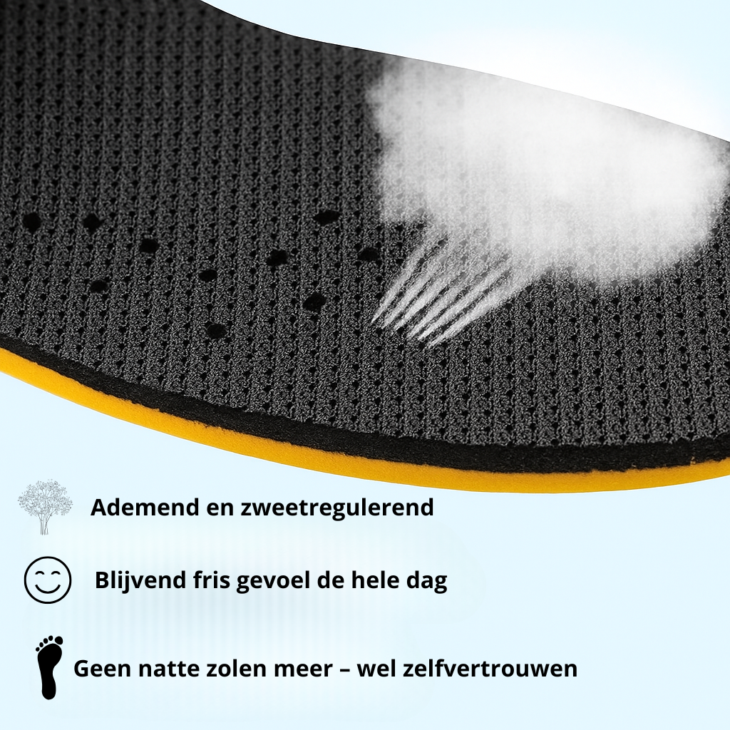 Verstelbare Inlegzolen met Hoogteverhoging en Ademend Comfort