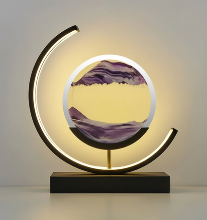 DuneGlow Tafellamp – Handgemaakte Sfeerlamp met Rustgevend Licht en Modern Ontwerp