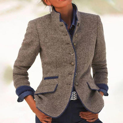 Elegant | Langarmige, eenvoudige businessvest