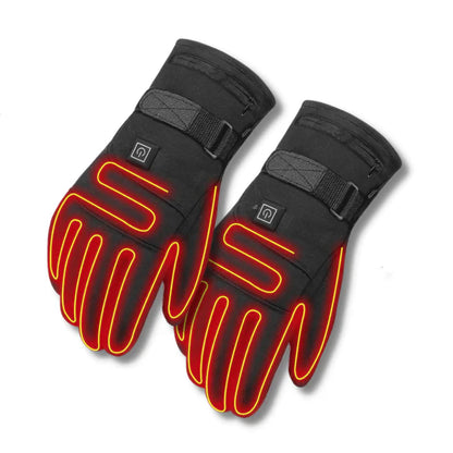 ThermoGrip Verwarmde Handschoenen – Waterdichte Uniseks Handschoenen met 3 Warmteniveaus en Touchscreen-Functie