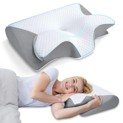 NeckHaven Butterfly Traagschuim Nekkussen