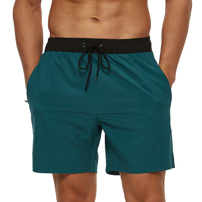 Heren Short FormoFit – Strakke Rechte Zomershort met Verstelbare Taille en Zakken